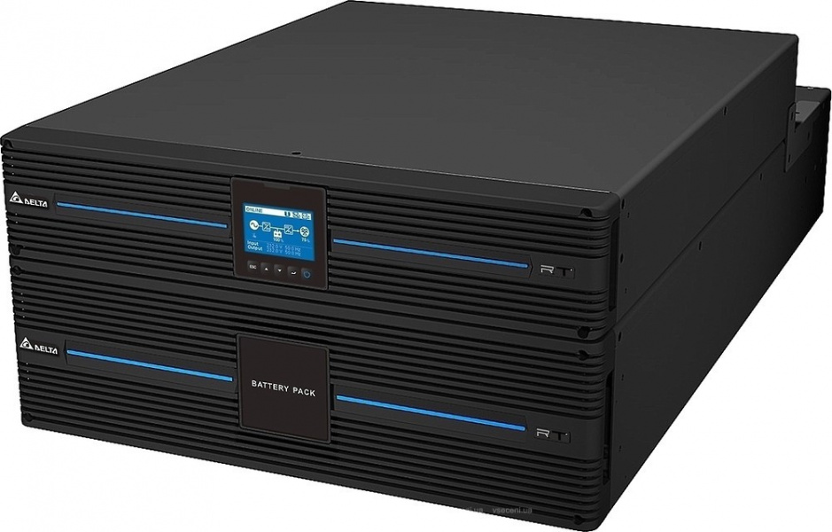 ИБП Delta RT-Series 6 кВА/6 кВт, без батарей 2U, RT 6kVA L ИБП Delta RT-Series 6 кВА/6 кВт, без батарей 2U, RT 6kVA L