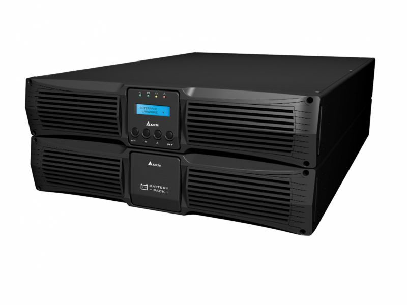 Батарейный модуль Delta RT-Series 3 кВА 72V 2x(6x9Ah), 2U