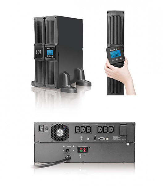 Батарейный модуль Delta RT-Series 3 кВА 72V 2x(6x9Ah), 2U