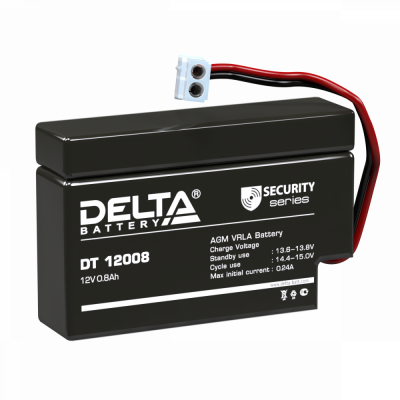 Аккумулятор Delta DT 12008 (T9)