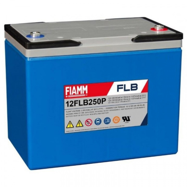 Аккумулятор FIAMM 12FLB250P Аккумулятор FIAMM 12FLB250P