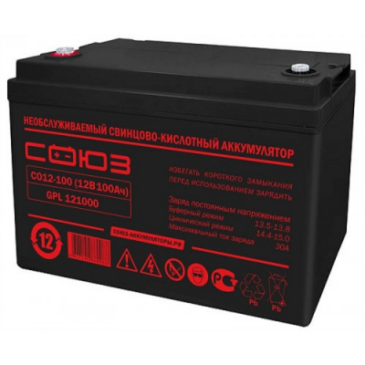 Аккумулятор Союз CO12-100