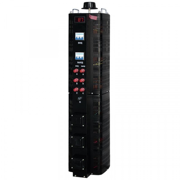 ЛАТР ЭНЕРГИЯ Black Series 3Ф TSGC2-30кВА 30А (0-300V) цифр., Е0102-0205 ЛАТР ЭНЕРГИЯ Black Series 3Ф TSGC2-30кВА 30А (0-300V) цифр., Е0102-0205