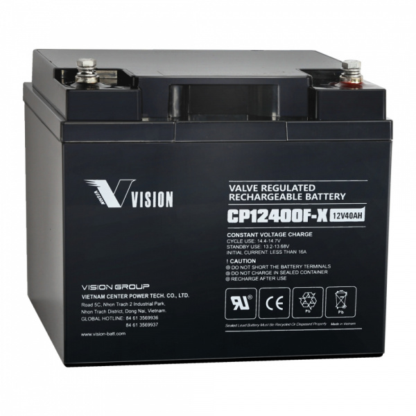 Аккумулятор Vision CP 12400F-XP Аккумулятор Vision CP 12400F-XP