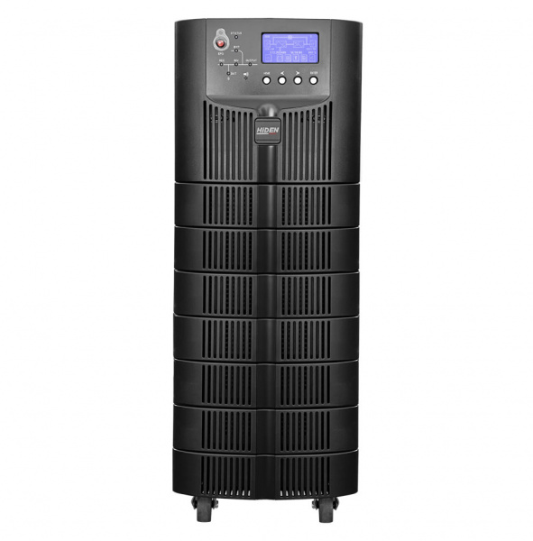 ИБП HIDEN EXPERT HT33015, подключение внешних АКБ, 15 kVA/12 kW (PF=0,8)