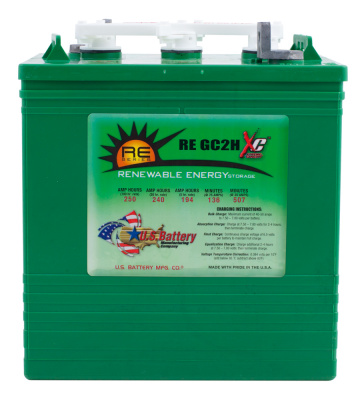 Тяговый аккумулятор U.S. Battery RE GC2H XC2 Тяговый аккумулятор U.S. Battery RE GC2H XC2