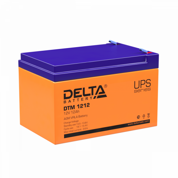 Аккумулятор Delta DTM 1212
