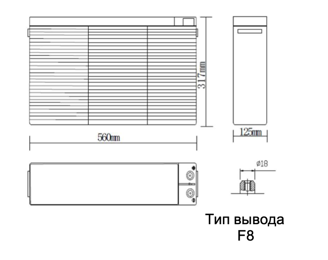 Аккумулятор Ventura FT 12-200