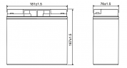 Аккумулятор WBR GP12200 Аккумулятор WBR GP12200