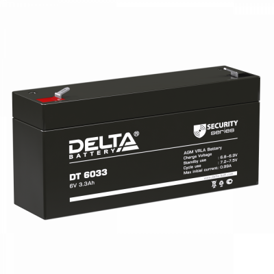 Аккумулятор Delta DT 6033