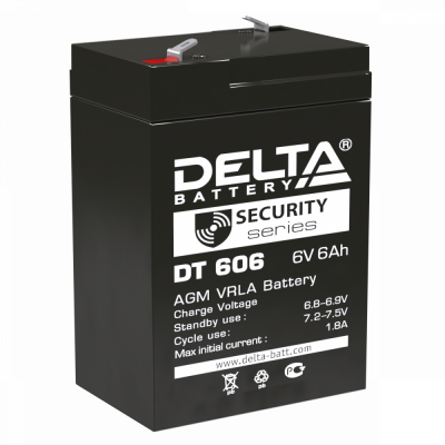 Аккумулятор Delta DT 606