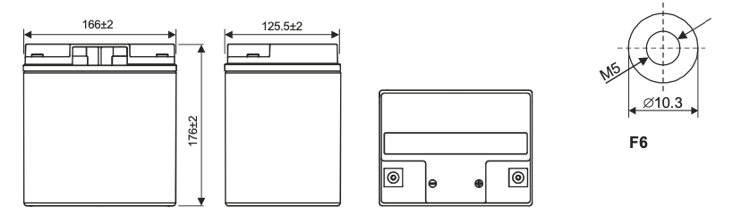 Аккумулятор WBR GPL 12280H