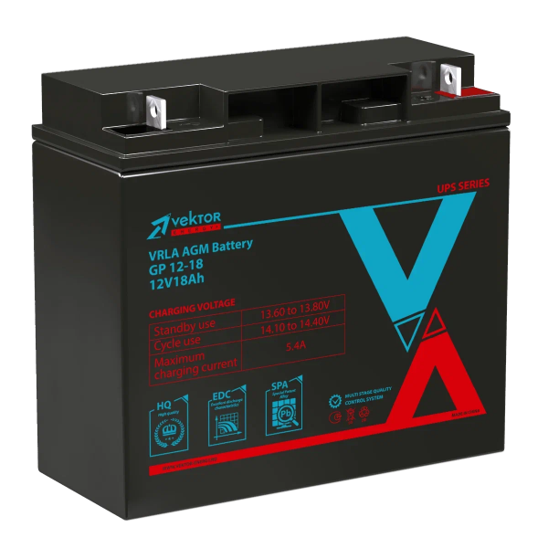Аккумулятор Vektor Energy GP 12-18