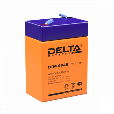 Аккумулятор Delta DTM 6045 Аккумулятор Delta DTM 6045