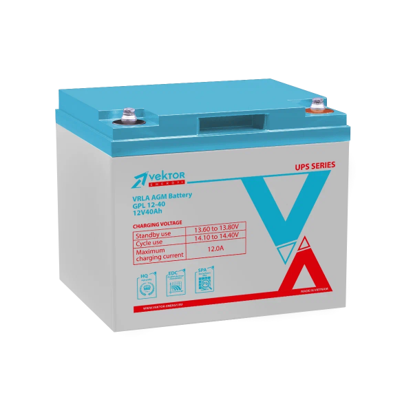 Аккумулятор Vektor Energy GPL 12-40