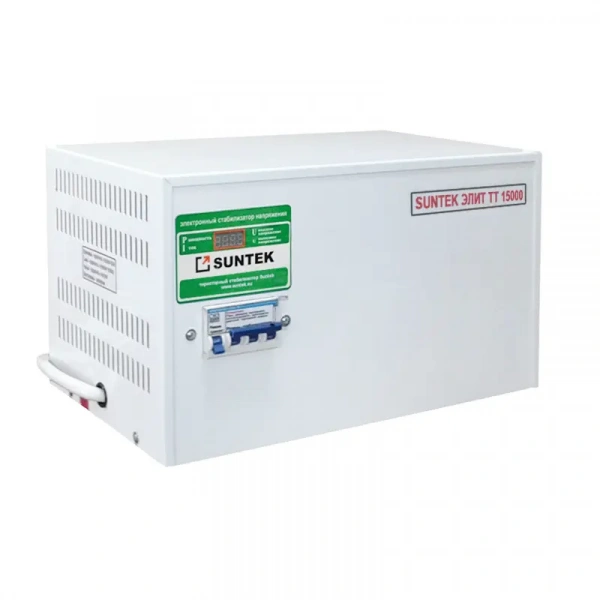 Стабилизатор напряжения SUNTEK TT-15000-EL Стабилизатор напряжения SUNTEK TT-15000-EL