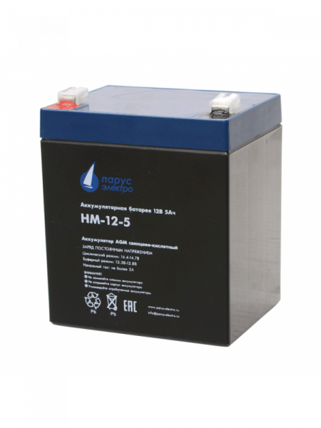 Аккумулятор Парус Электро HM-12-5 Аккумулятор Парус Электро HM-12-5