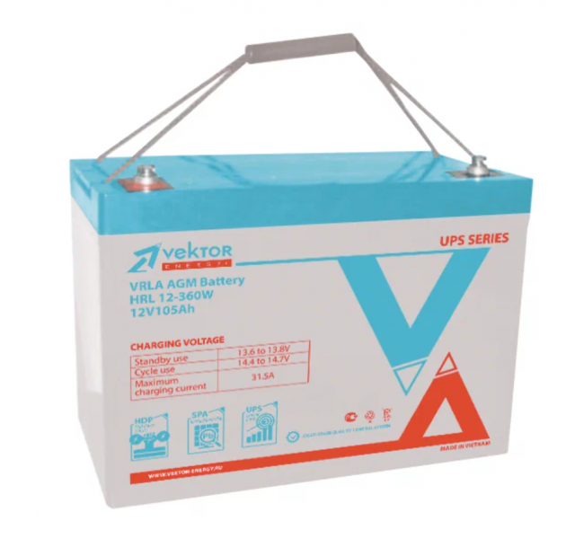Аккумулятор Vektor Energy HRL 12-360W Аккумулятор Vektor Energy HRL 12-360W